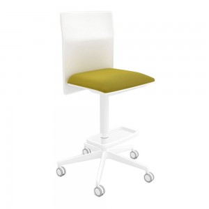 Taburete Planesit ruedas Arper. Taburete oficina moderno de oficina.
