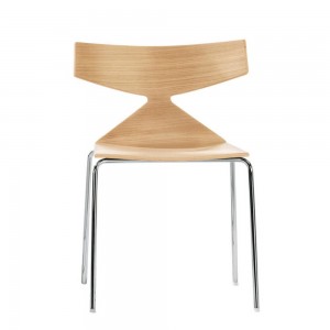 Silla Saya Acero Arper. Sillas de diseño modernas para hogar o contract.