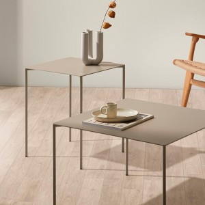 Mesa auxiliar Trazo exclusiva y versátil para interiores de Kendo.