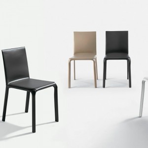 Silla Alice de Bontempi. Sillas y butacas de comedor de diseño italiano.