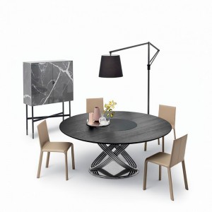 Silla Alice de Bontempi. Sillas y butacas de comedor de diseño italiano.