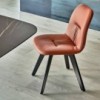 Silla Chantal Madera de Bontempi. Sillas contemporáneas de diseño italiano.