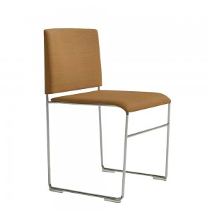 Silla Stacy tapizada Arper. Diseño moderno para interiores.