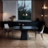 Silla Clara Acero de Bontempi. Sillas de comedor de diseño conteporáneo.