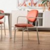 Sillón Dada de Bontempi para comedor. Sillones contemporáneos de diseño italiano.