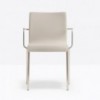Sillón Kuadra XL 2482/2492 de Pedrali.  Sillas de diseño. Sillas tapizadas.