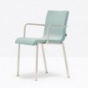Sillón Kuadra XL 2482/2492 de Pedrali.  Sillas de diseño. Sillas tapizadas.