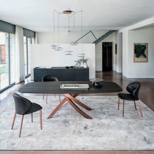 Silla Drop Acero de Bontempi.  Sillas y butacas contemporáneas de diseño italiano.