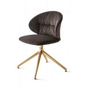 Silla Drop Giratoria de Bontempi. Sillas contemporáneas de diseño italiano.