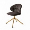 Silla Drop Giratoria de Bontempi. Sillas contemporáneas de diseño italiano.