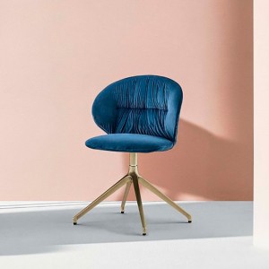Silla Drop Giratoria de Bontempi. Sillas contemporáneas de diseño italiano.