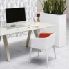 Sillón Laja 885 de Pedrali. Sillas de diseño. Sillas tapizadas modernas.