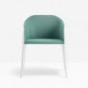 Sillón Laja 885 de Pedrali. Sillas de diseño. Sillas tapizadas modernas.