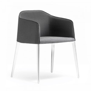 Sillón Laja 885 de Pedrali. Sillas de diseño. Sillas tapizadas modernas.