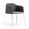 Sillón Laja 885 de Pedrali. Sillas de diseño. Sillas tapizadas modernas.