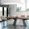 Silla Kuga Madera de Bontempi. Sillas de madera de diseño contemporáneos.