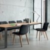Silla Kuga Madera de Bontempi. Sillas de madera de diseño contemporáneos.