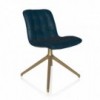 Silla Kuga Slim Giratoria de Bontempi. Sillas de comedor o salón de diseño.