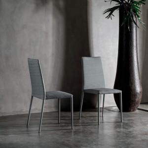 Silla Malik Flex de Bontempi. Sillas y butacas de comedor de diseño contemporáneo.