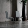 Silla Malik Flex de Bontempi. Sillas y butacas de comedor de diseño contemporáneo.
