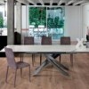 Silla Malik Flex de Bontempi. Sillas y butacas de comedor de diseño contemporáneo.