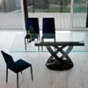Silla Malik Flex de Bontempi. Sillas y butacas de comedor de diseño contemporáneo.