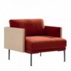 Sillón Steeve tapizado Arper. Muebles modernos para hogar o contract.