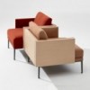 Sillón Steeve tapizado Arper. Muebles modernos para hogar o contract.