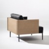 Sillón Steeve tapizado Arper. Muebles modernos para hogar o contract.