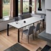 Silla Mila de Bontempi. Sillas y butacas de comedor de diseño italiano.