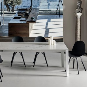 Silla Mood Madera de Bontempi. Sillas para comedor de diseño italiano.