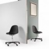 Silla Mood Giratoria de Bontempi. Sillas de salón o comedor de diseño italiano.