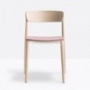 Silla Nemea 2821 de Pedrali. Sillas de diseño. Sillas de madera moderna.
