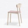 Silla Nemea 2821 de Pedrali. Sillas de diseño. Sillas de madera moderna.