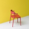 Sillón Nemea 2825 de Pedrali. Sillas de diseño. Sillas de madera moderna.