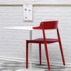 Sillón Nemea 2825 de Pedrali. Sillas de diseño. Sillas de madera moderna.