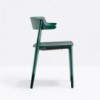 Sillón Nemea 2825 de Pedrali. Sillas de diseño. Sillas de madera moderna.