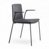 Sillón Noa 726 de Pedrali. Sillas de diseño. Sillas para espacios contract.