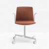 Sillón Noa 728 de Pedrali. Sillas de diseño moderno. Sillas de oficina.