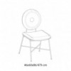 Silla Penelope de Bontempi. Sillas para comedor. Muebles de diseño italiano.