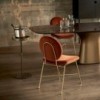 Silla Penelope de Bontempi. Sillas para comedor. Muebles de diseño italiano.
