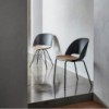 Silla Polo Acero de Bontempi. Sillas para comedor de diseño italiano.