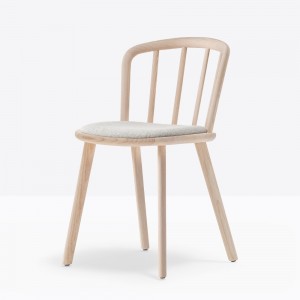 Silla Nym 2831 de Pedrali. Sillas de diseño. Sillas de madera modernas.