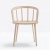 Sillón Nym 2835 de Pedrali. Sillas de diseño. Sillas de madera modernas.