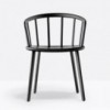 Sillón Nym 2835 de Pedrali. Sillas de diseño. Sillas de madera modernas.