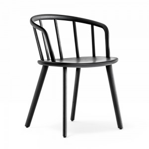 Sillón Nym 2835 de Pedrali. Sillas de diseño. Sillas de madera modernas.