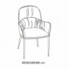 Sillón Queen Acero de Bontempi. Sillones tapizados en ecopiel o piel de diseño italiano.