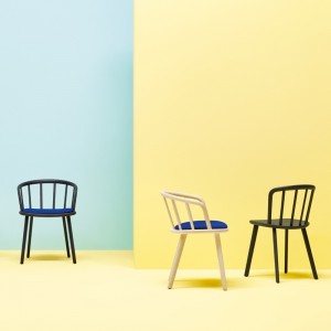 Sillón Nym 2836 de Pedrali. Sillas de diseño. Sillas de madera modernas.