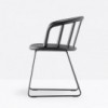 Sillón Nym 2855/2856 de Pedrali. Sillas de diseño. Sillas de hogar y contract.