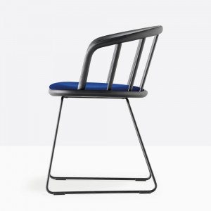Sillón Nym 2855/2856 de Pedrali. Sillas de diseño. Sillas de hogar y contract.